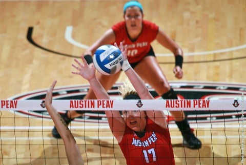 Austin Peay Women's Volleyball. (APSU Sports Information)