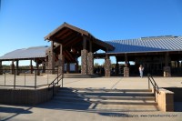 The open air pavilion.