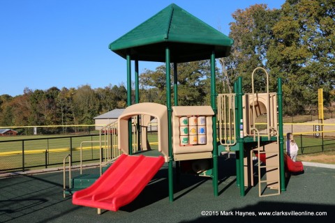 One of the playgrounds at RichEllen Park.