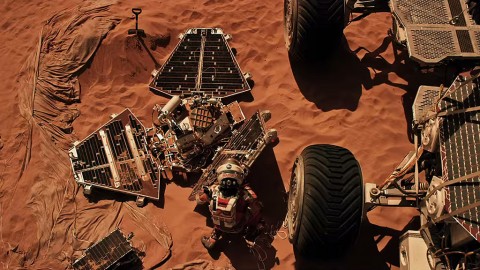 Producers of "The Martian" turned to JPL for inspiration in bringing the story to life on screen. (20th Century Fox)