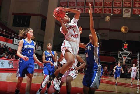 Austin Peay Women's Basketball cruises to 88-67 victory over Kentucky Wesleyan Thursday night. (APSU Sports Information)