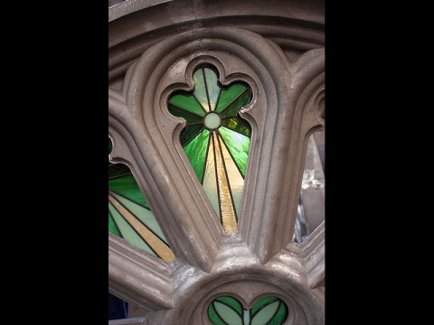 SpiritFest will conclude with the lighting of First Presbyterian Church’s three historic rosette windows for the first time since their recent refurbishment.