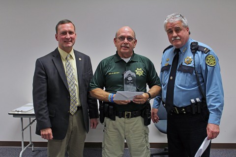 Deputy Richard Brown Jr, Middle School School Resource Officer of the Year.