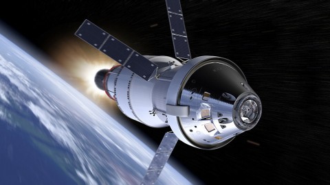 NASA¹s Space Launch System rocket will launch with Orion atop it from Launch Complex 39B at NASA¹s modernized spaceport at Kennedy Space Center in Florida. (NASA) NASA¹s Space Launch System rocket will launch with Orion atop it from Launch Complex 39B at NASA¹s modernized spaceport at Kennedy Space Center in Florida. (NASA)
