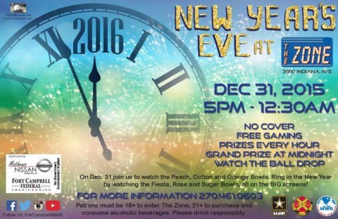 2015 New Years Eve at The Zone