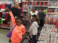 Clarksville Police Chief Al Ansley at “Shop with a Cop” event, Saturday. (CPD)