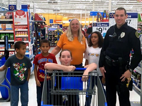 “Shop with a Cop” “Shop with a Cop”