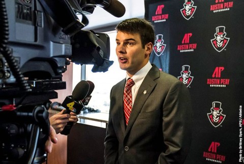 Austin Peay State University Football head coach Will Healy. (APSU Sports Information) Austin Peay State University Football head coach Will Healy. (APSU Sports Information)