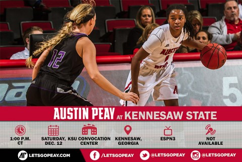 Austin Peay Women's Basketball back in action Saturday against Kennesaw State. (APSU Sports Information)