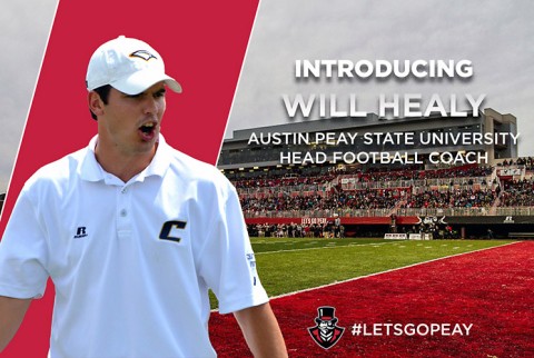 Austin Peay State University names Will Healy next APSU Football Coach