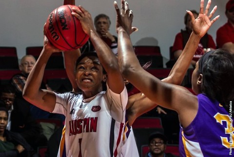 Austin Peay Women's Basketball beats Tennessee Tech Golden Eagles 91-75 Saturday. (APSU Sports Information)