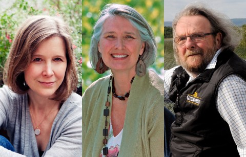 Authors (L to R) Ann Patchett, Louise Penny and Patrick Taylor are must reads for 2016.