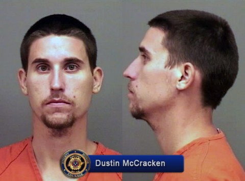 Clarksville Police are still looking for Dustin Robert McCracken in connection to the shooting.