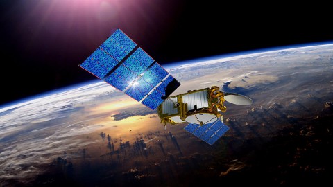 Artist's rendering of Jason-3. (NASA) Artist's rendering of Jason-3. (NASA)