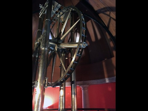Giuseppe Piazzi used this instrument, called a Ramsden Circle, to discover Ceres on January 1, 1801. The telescope is on display at the Palermo Observatory in Sicily. (NASA/JPL-Caltech/Palermo Observatory)