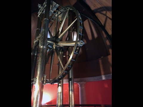 Giuseppe Piazzi used this instrument, called a Ramsden Circle, to discover Ceres on January 1, 1801. The telescope is on display at the Palermo Observatory in Sicily. (NASA/JPL-Caltech/Palermo Observatory) Giuseppe Piazzi used this instrument, called a Ramsden Circle, to discover Ceres on January 1, 1801. The telescope is on display at the Palermo Observatory in Sicily. (NASA/JPL-Caltech/Palermo Observatory)
