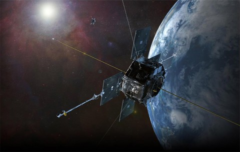 NASA’s Van Allen Probes artist concept. (NASA)