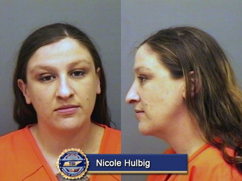 Nicole Hulbig arrested today for Theft.