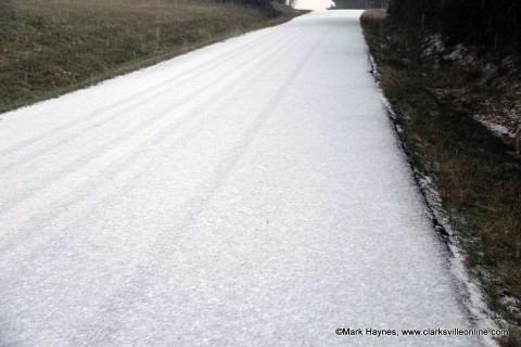 City of Clarksville Offices closed Wednesday due to hazardous road conditions.