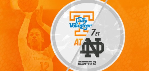 #13/15 Tennessee Lady Vols meet #3/3 Notre Dame for the 26th Time Monday. (UT Athletics Department)