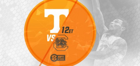 Tenneseee Volunteers host #24 South Carolina, Saturday at Thompson-Boling Arena. (UT Athletics Department)