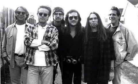 Travis Tritt pictured with the Eagles.