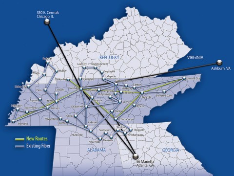 iRis Networks adds new fiber routes in Tennessee. iRis Networks adds new fiber routes in Tennessee.
