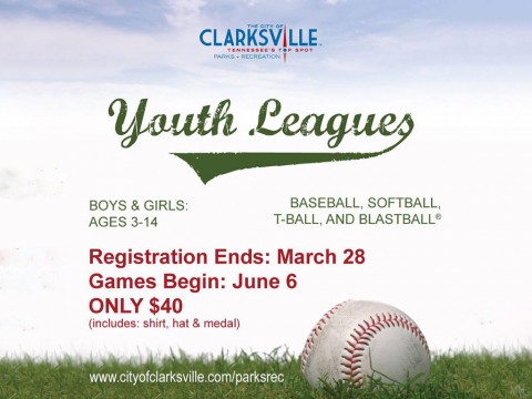 2016 Clarksville Parks and Recreation's Youth Recreation Leagues