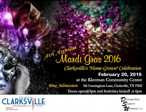 2016 Silver Social Mardi Gras 