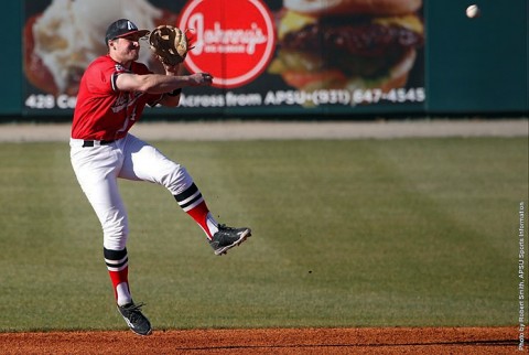 Austin Peay Baseball loses to No. 12 Missouri State in final game of Riverview Inn Governors Challenge at Raymond C. Hand Park, Sunday. (APSU Sports Information)