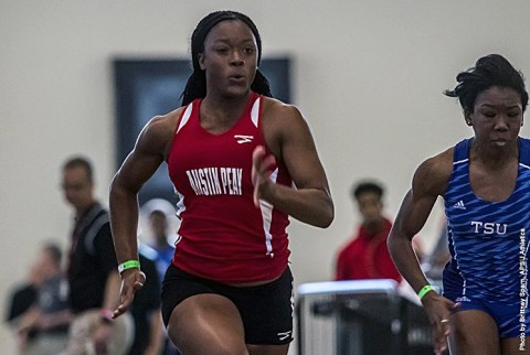 Austin Peay Women's Track and Field competes in the OVC Indoor and Outdoor Championship this weekend. (APSU Sports Information)