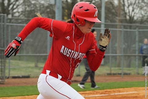 Austin Peay Softball gets 8-6 win over Western Kentucky at the Hilltopper Classic Friday. (APSU Sports Information)