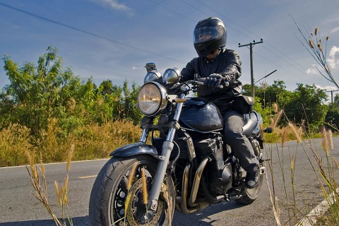 Motorcycle crash victim urges lawmakers to maintain helmet bill. Motorcycle crash victim urges lawmakers to maintain helmet bill.