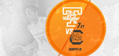 Tennessee Lady Vols hosts South Carolina Monday night. (UT Athletics Department)