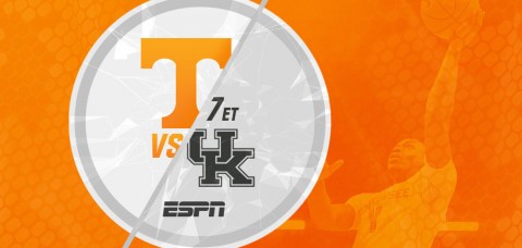 Tennessee Vols and the Kentucky Wildcats meet for Border Battle Round Two on Thursday at 7:00pm ET/6:00pm CT on ESPN. (UT Athletics Department)