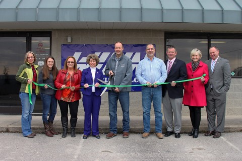 Winn Materials Green Ribbon Cutting Ceremony.