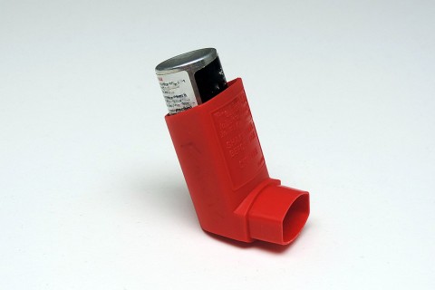 Asthma inhaler. (American Heart Association)