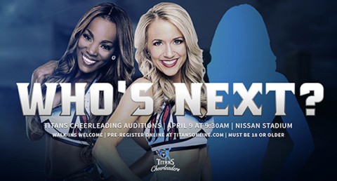 2016 Tennessee Titans Cheerleader Auditions (Titans)