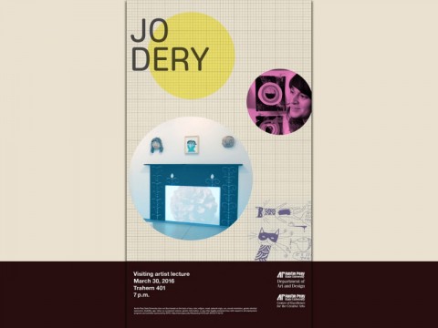 Jo Dery to give lecure at APSU Visiting Artist Speaker Series March 30th