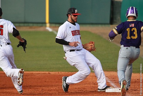 Austin Peay Baseball blows 8-1 lead over Mercer, lose 13-12 Saturday afternoon. (APSU Sports Information)