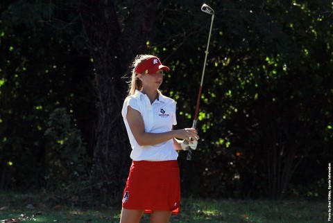 Austin Peay Women's Golf senior Jessica Cathey fires a 2 under 70 to medal at Saluki Inviational, Monday. (APSU Sports Information)