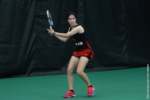 Austin Peay Lady Govs Tennis finishes homestand taking on Wright State Raiders Saturday morning. (APSU Sports Information)