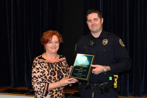 Officer Michael Hackney with the CPD Officer Michael Hackney with the CPD