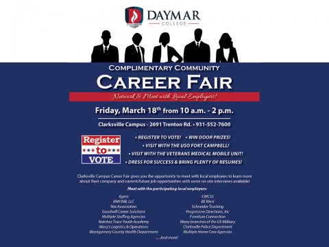 Daymar Clarksville Career Fair 2016