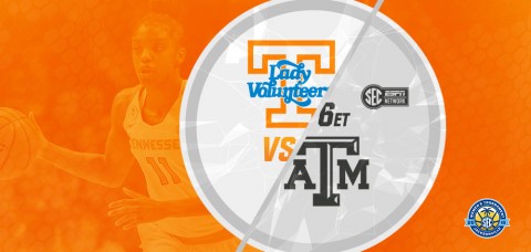 Tennessee Women's Basketball plays Texas A&M at 6:00pm ET/5:00pm CT, Friday in the SEC Tournament. (UT Athletics Department)