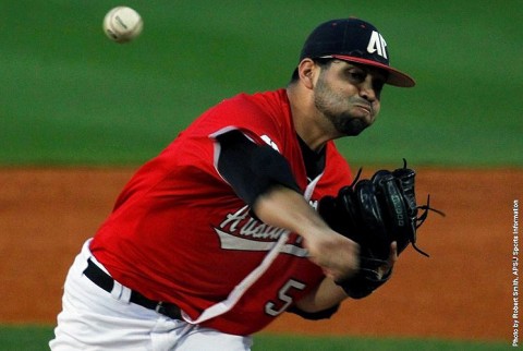 Austin Peay's Alex Robles strikes out a season high 10 batters in Govs win over Tennessee Tech, Friday. (APSU Sports Information)