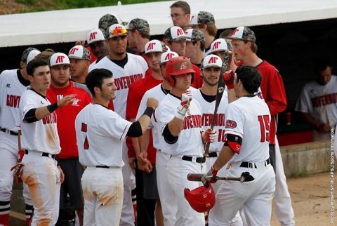 Austin Peay Baseball sweeps SIU Edwardsville to lock first round by in OVC Tournament. (APSU Sports Information)