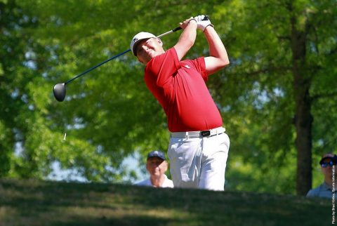 Austin Peay Men's Golf sits in fifth place at OVC Championships. (APSU Sports Information)