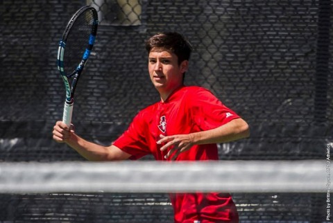 Austin Peay Men's Tennis defeated Belmont Bruins 4-3 in their last home game of the season. (APSU Sports Information)