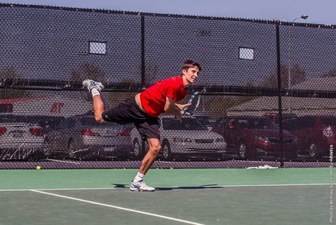 APSU Men's Tennis. (APSU Sports Information)